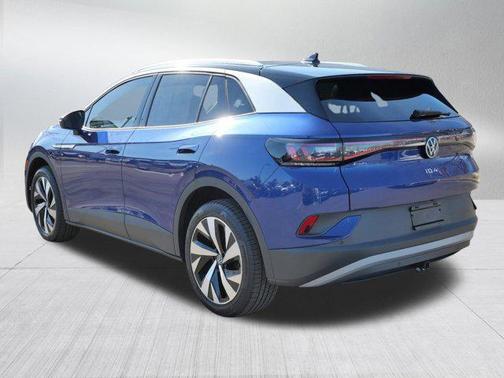 Dusk Blue Metallic/Black Roof 2022 Volkswagen ID.4 AWD Pro S