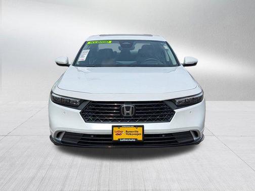 Platinum White Pearl 2023 Honda Accord Hybrid Touring