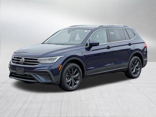 Atlantic Blue Metallic 2022 Volkswagen Tiguan 2.0T SE 4MOTION