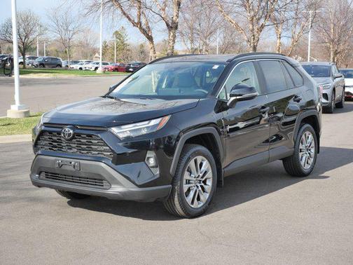 Midnight Black Metallic 2025 Toyota RAV4 XLE Premium