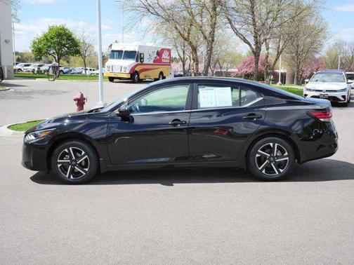 Super Black 2024 Nissan Sentra SV