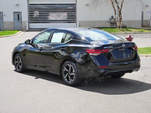 Super Black 2024 Nissan Sentra SV