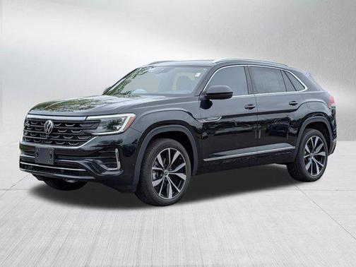 Deep Black Pearl 2024 Volkswagen Atlas Cross Sport 2.0T SEL Premium