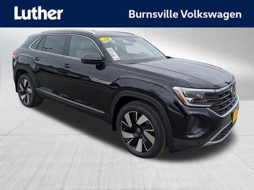 deep black pearl 2026 Volkswagen Atlas Cross Sport 2.0T SEL