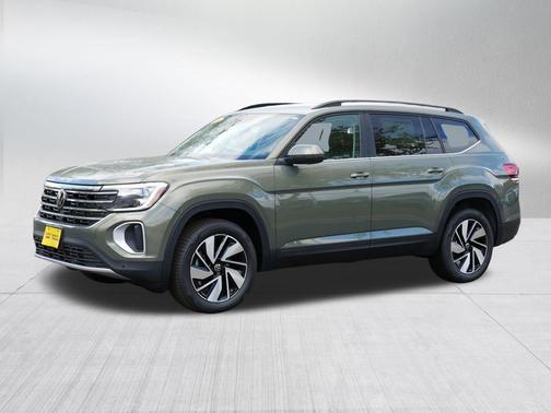 Avocado Green Pearl 2026 Volkswagen Atlas 2.0T SE w/Technology 4MOTION
