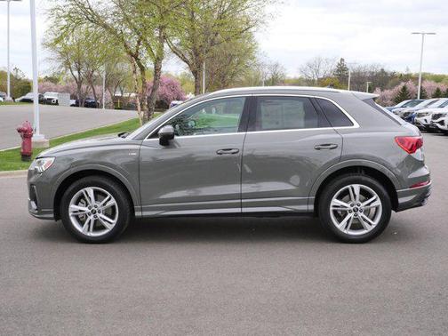 Chronos Gray Metallic 2023 Audi Q3 Premium 45 TFSI S line quattro Tiptronic