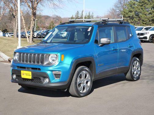 Bikini Metallic Clearcoat 2020 Jeep Renegade Limited