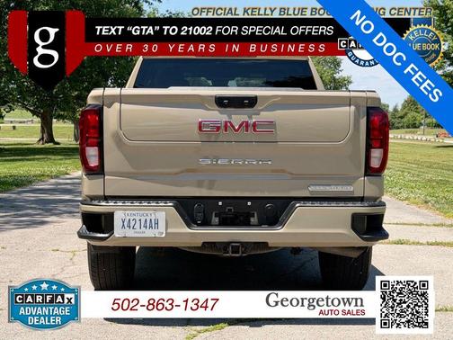 Desert Sand Metallic 2022 GMC Sierra 1500 Elevation