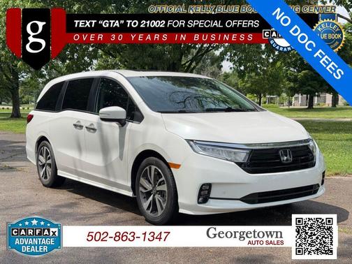 White 2023 Honda Odyssey Touring