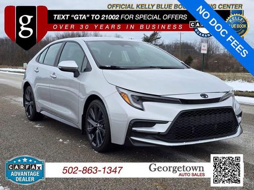 Classic Silver Metallic 2023 Toyota Corolla SE