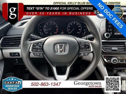 Still Night Pearl 2019 Honda Accord EX
