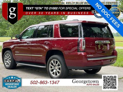 Crimson Red Tintcoat 2020 GMC Yukon Denali