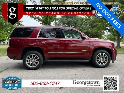 Crimson Red Tintcoat 2020 GMC Yukon Denali