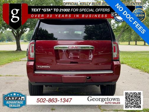 Crimson Red Tintcoat 2020 GMC Yukon Denali