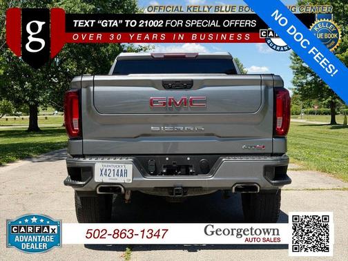 Satin Steel Metallic 2021 GMC Sierra 1500 AT4