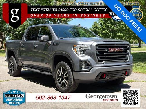 Satin Steel Metallic 2021 GMC Sierra 1500 AT4