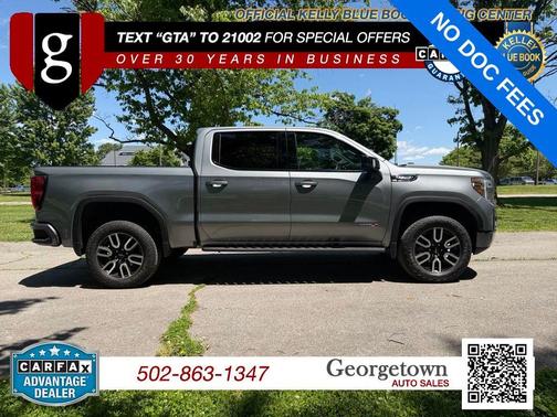 Satin Steel Metallic 2021 GMC Sierra 1500 AT4