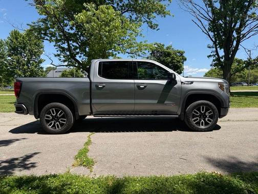 Satin Steel Metallic 2021 GMC Sierra 1500 AT4