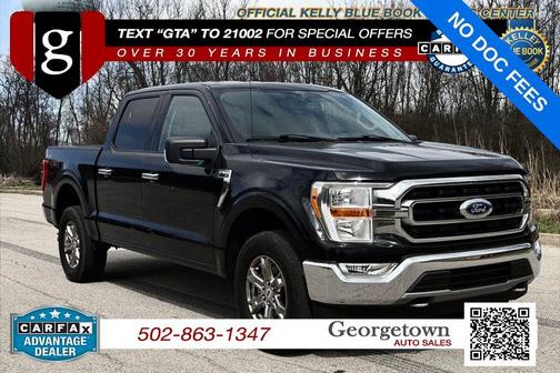Black Metallic 2021 Ford F-150 XLT