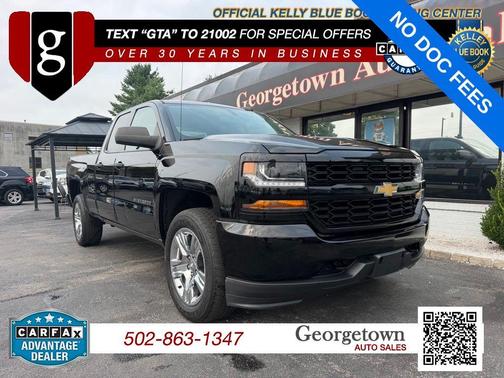 Black 2019 Chevrolet Silverado 1500 LD Custom