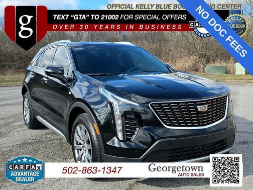 Stellar Black Metallic 2022 Cadillac XT4 Premium Luxury