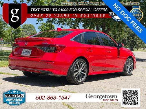Rallye Red 2024 Honda Civic Touring