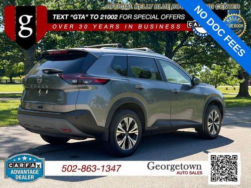 Gun Metallic 2022 Nissan Rogue SV