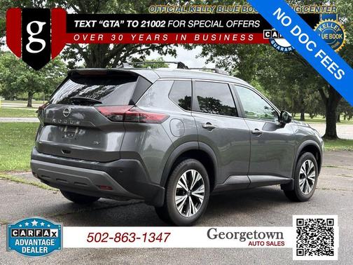 Gun Metallic 2022 Nissan Rogue SV