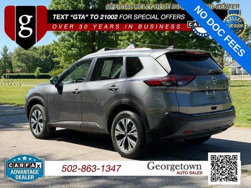 Gun Metallic 2022 Nissan Rogue SV