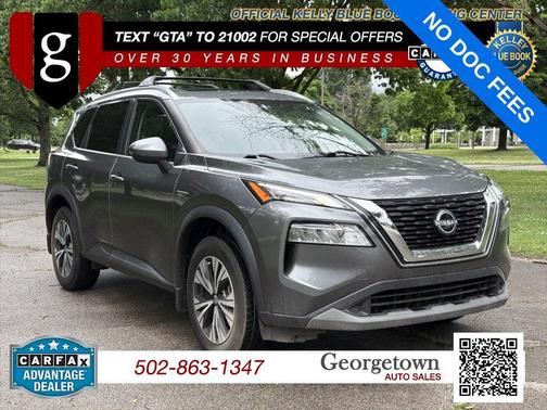 Gun Metallic 2022 Nissan Rogue SV