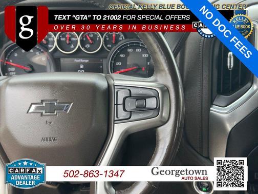 Northsky Blue Metallic 2020 Chevrolet Silverado 1500 RST