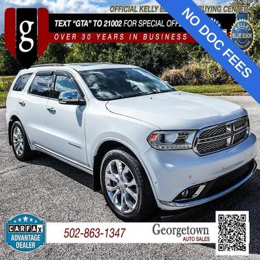 White Knuckle Clearcoat 2018 Dodge Durango Citadel