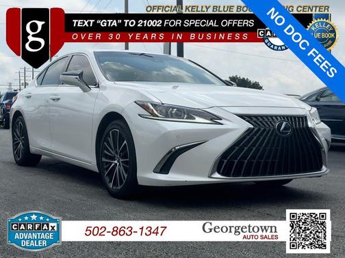 White Pearl 2022 Lexus ES 250 Luxury