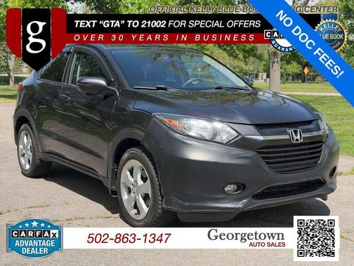 Black 2016 Honda HR-V EX