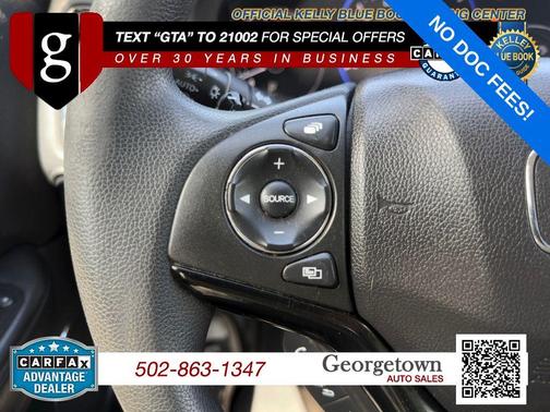 Black 2016 Honda HR-V EX
