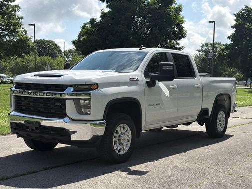 Summit White 2021 Chevrolet Silverado 2500 LT