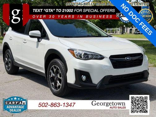 Crystal White Pearl 2020 Subaru Crosstrek Premium