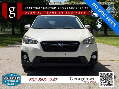 Crystal White Pearl 2020 Subaru Crosstrek Premium