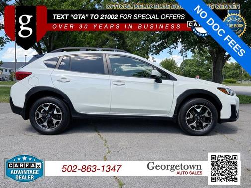 Crystal White Pearl 2020 Subaru Crosstrek Premium
