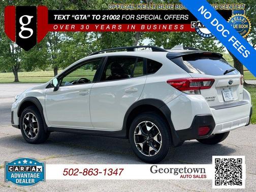 Crystal White Pearl 2020 Subaru Crosstrek Premium