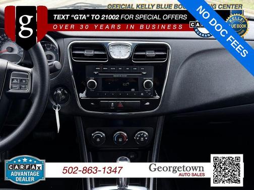 Crystal Blue Pearlcoat 2014 Chrysler 200 LX