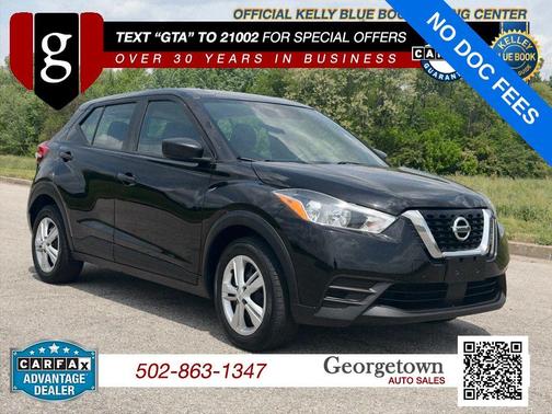 Super Black 2020 Nissan Kicks S