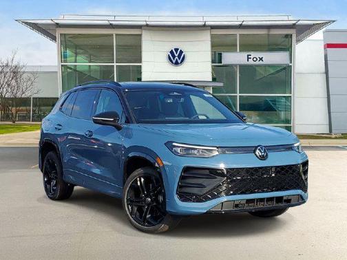 Monterey Blue w/Deep Black Roof 2026 Volkswagen Tiguan 2.0T SE R-Line Black 4MOTION