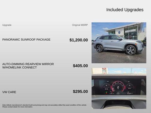 Silver Metallic 2025 Volkswagen Tiguan 2.0T SE 4MOTION