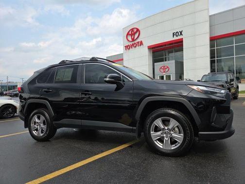 Midnight Black Metallic 2025 Toyota RAV4 XLE