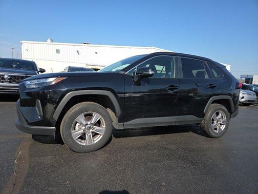 Midnight Black Metallic 2025 Toyota RAV4 XLE