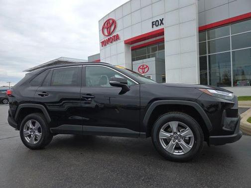 Midnight Black Metallic 2025 Toyota RAV4 XLE