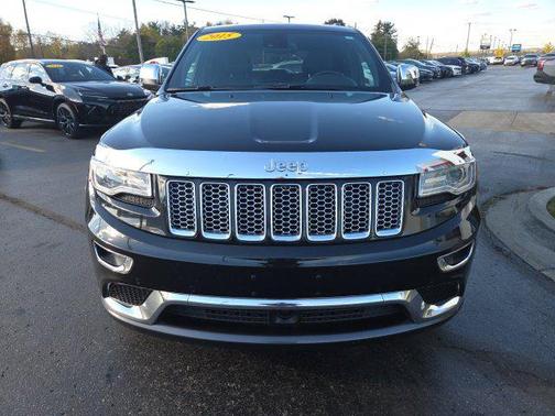 Brilliant Black Crystal Pearlcoat 2015 Jeep Grand Cherokee Summit