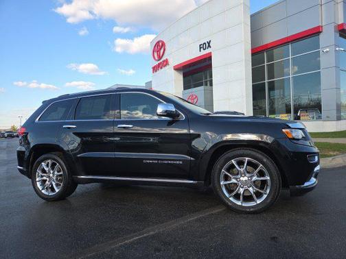Brilliant Black Crystal Pearlcoat 2015 Jeep Grand Cherokee Summit