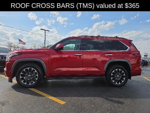 Supersonic Red 2023 Toyota Sequoia Limited